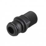 1/2" NPT Threaded Straight Fitting