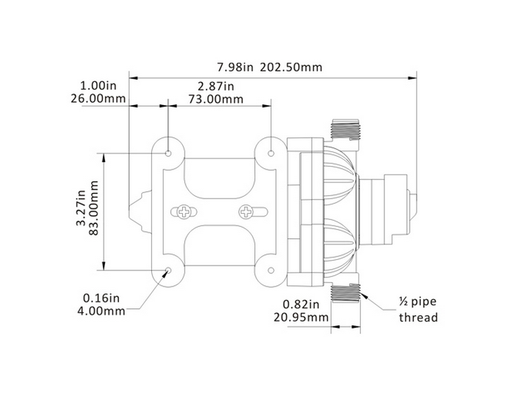 33-Series Diaphragm Water Pumps - SeaFlo USA