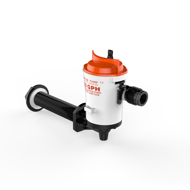 350 GPH Angled Baitwell/ Livewell Pump