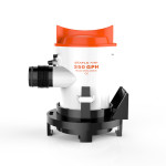 350 GPH Seaflo Vertical Mounting Bracket Cartridge Bilge Pump